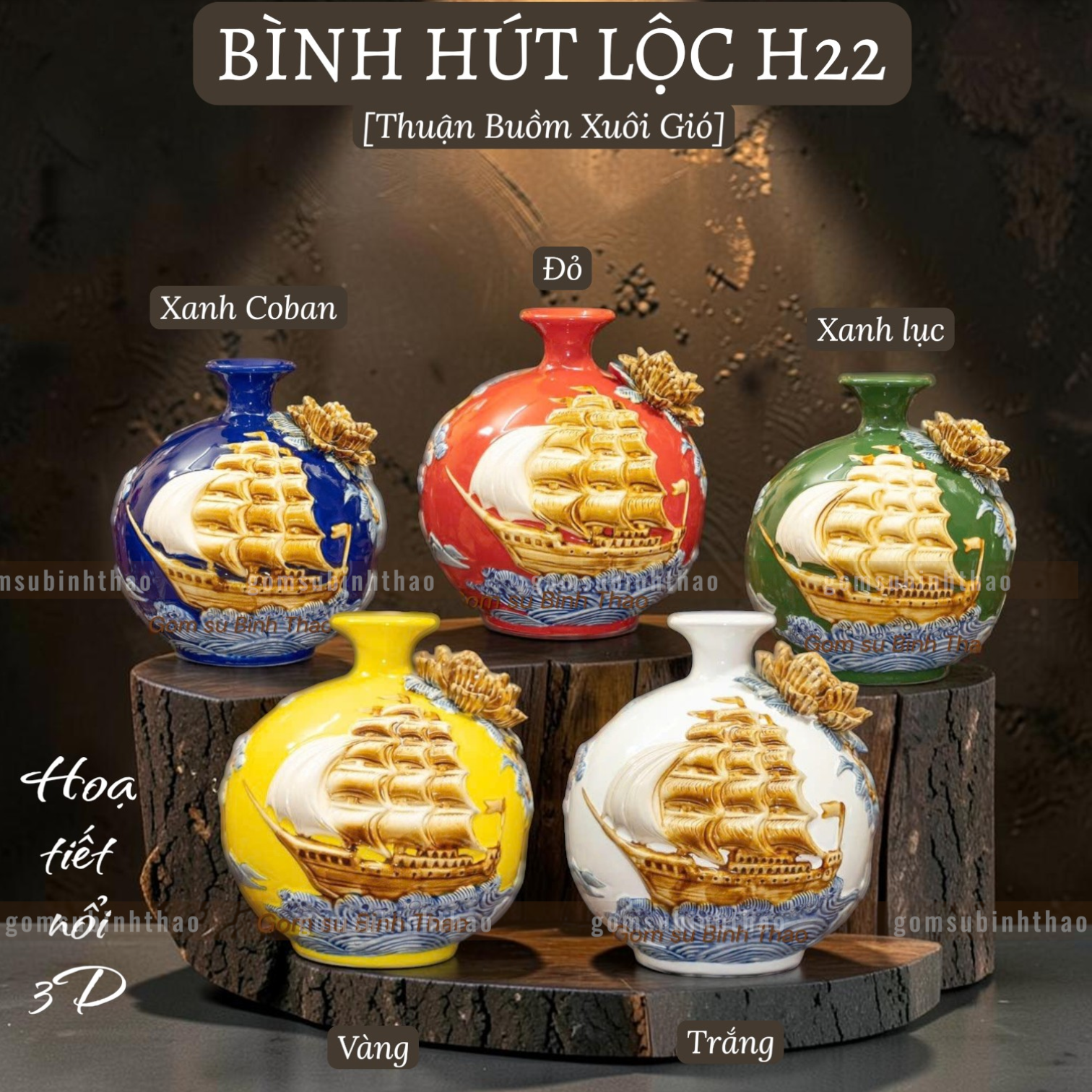  Bình hút lộc 