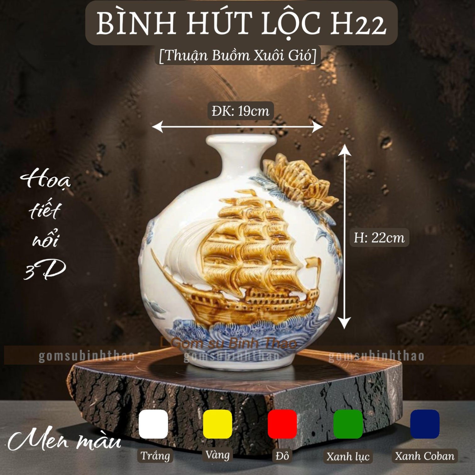  Bình hút lộc 