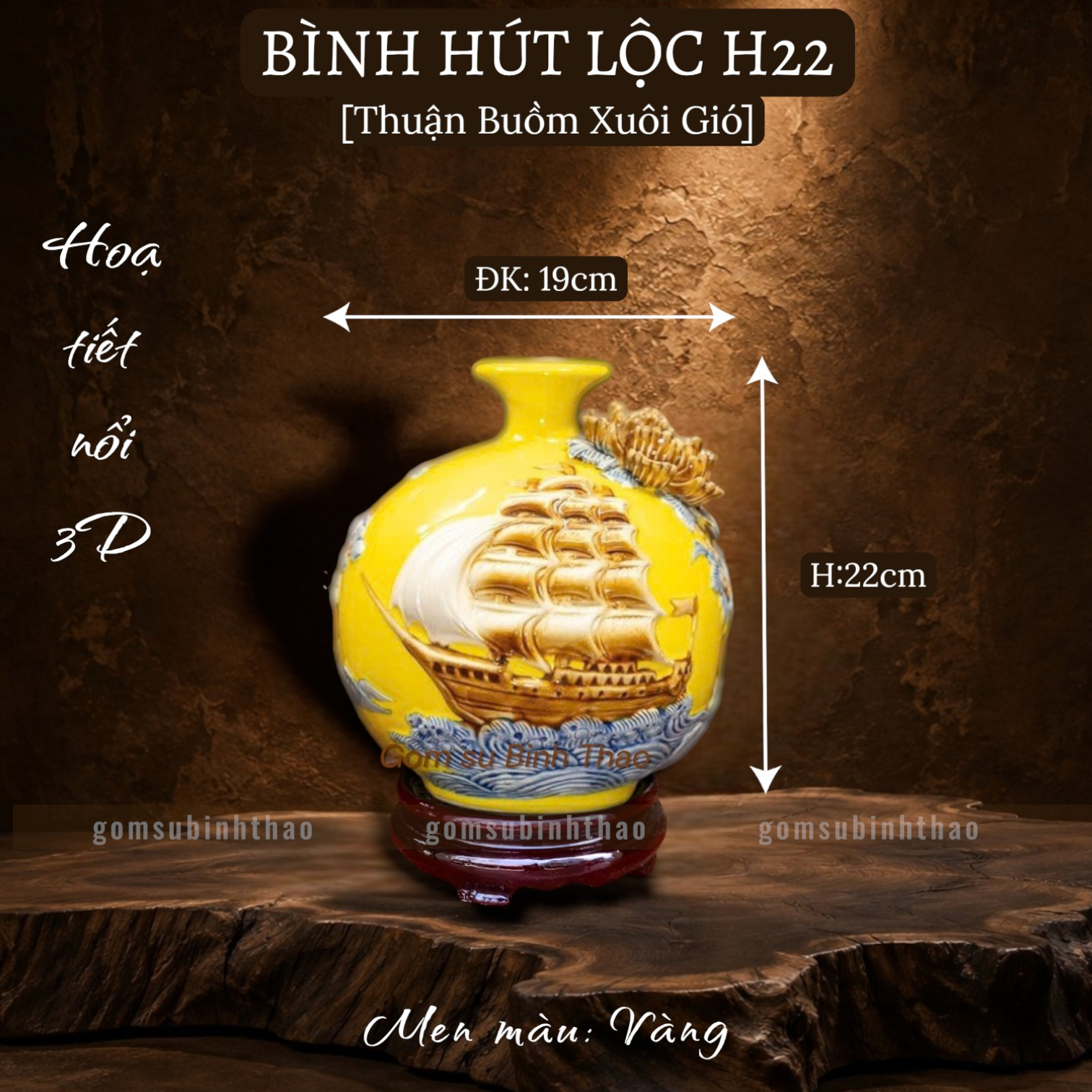 Bình hút lộc 