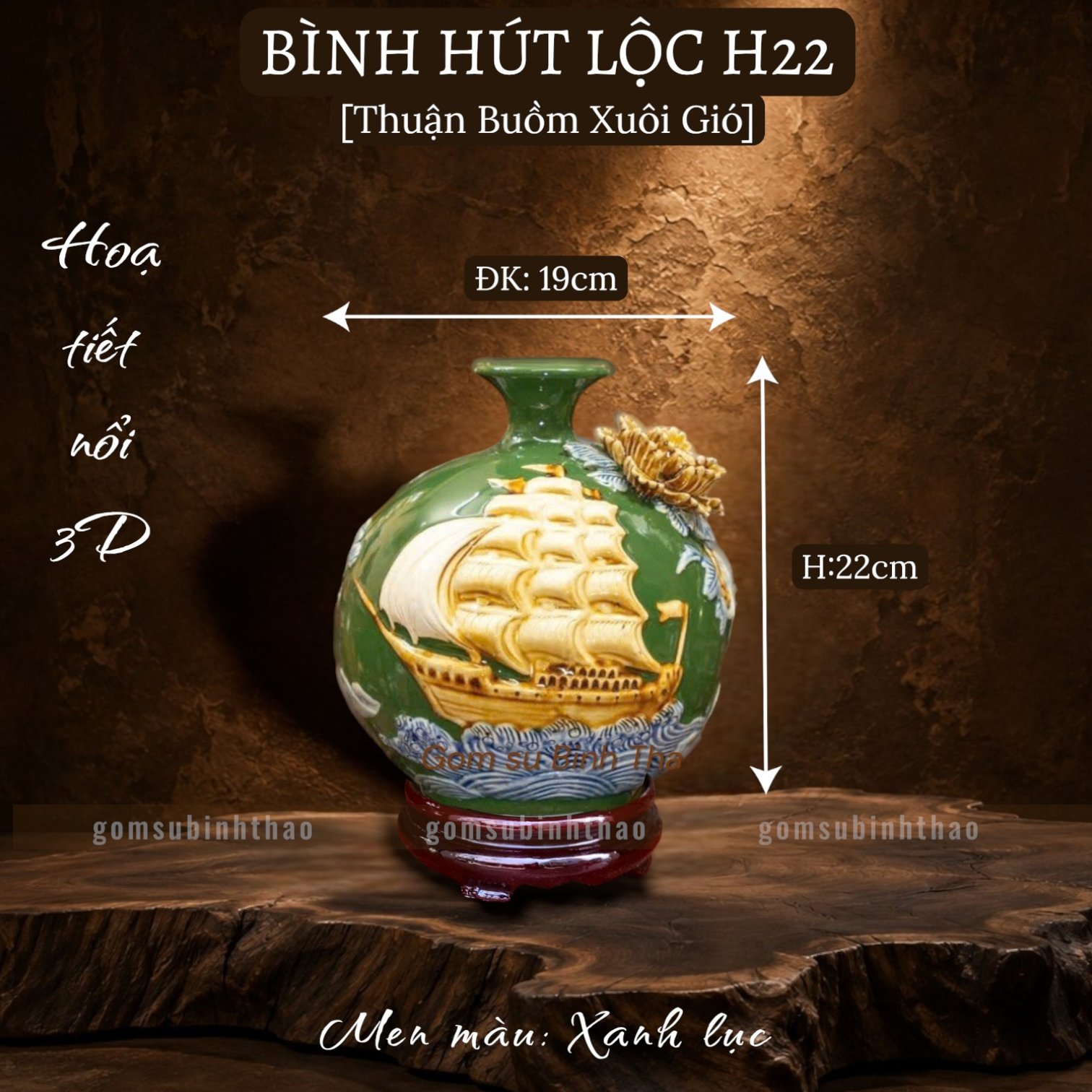  Bình hút lộc 