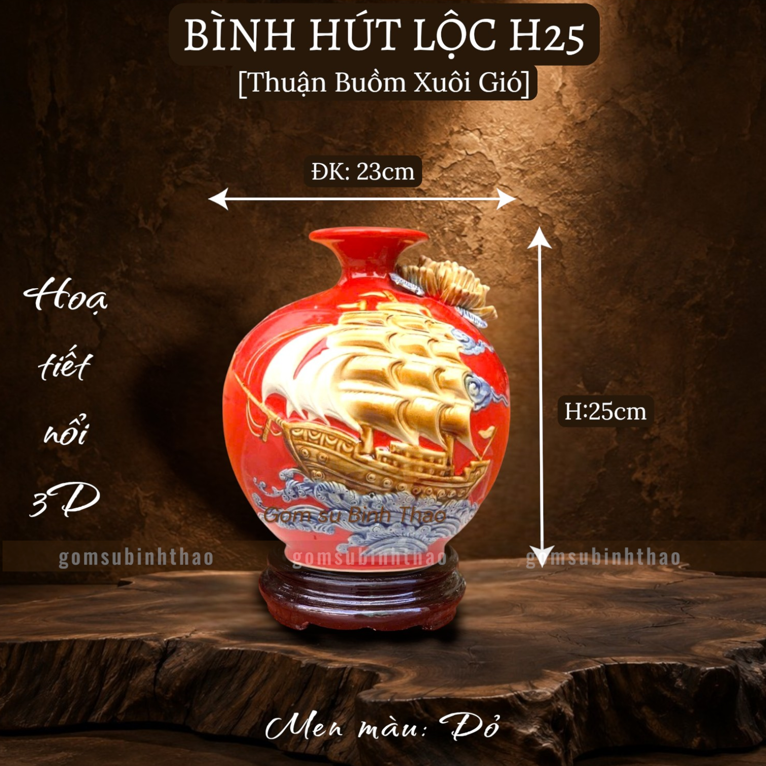  Bình hút lộc 