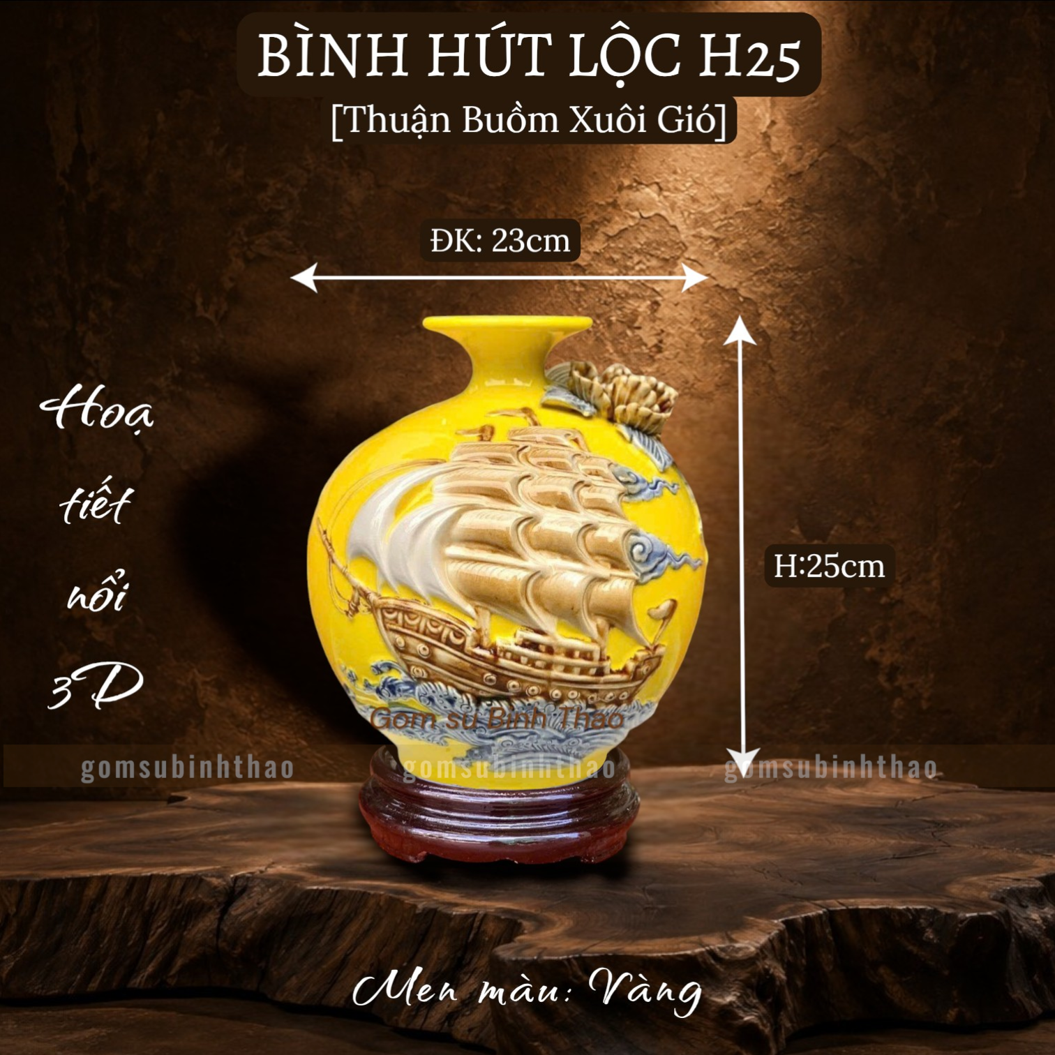  Bình hút lộc 