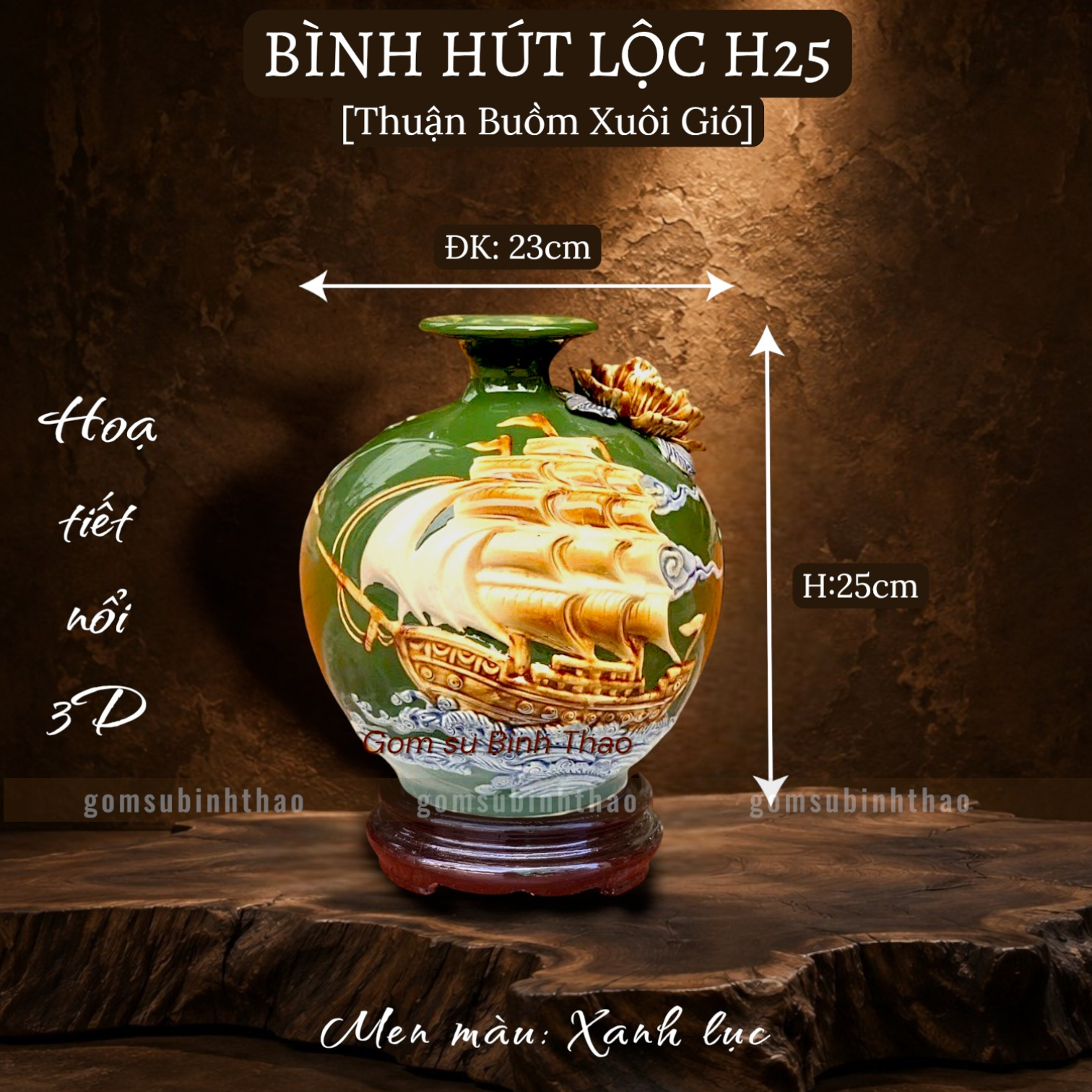  Bình hút lộc 