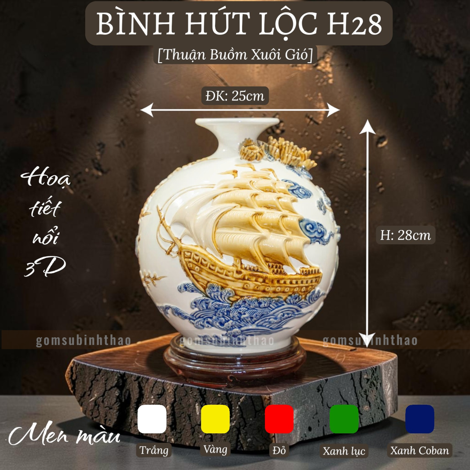  Bình hút lộc 