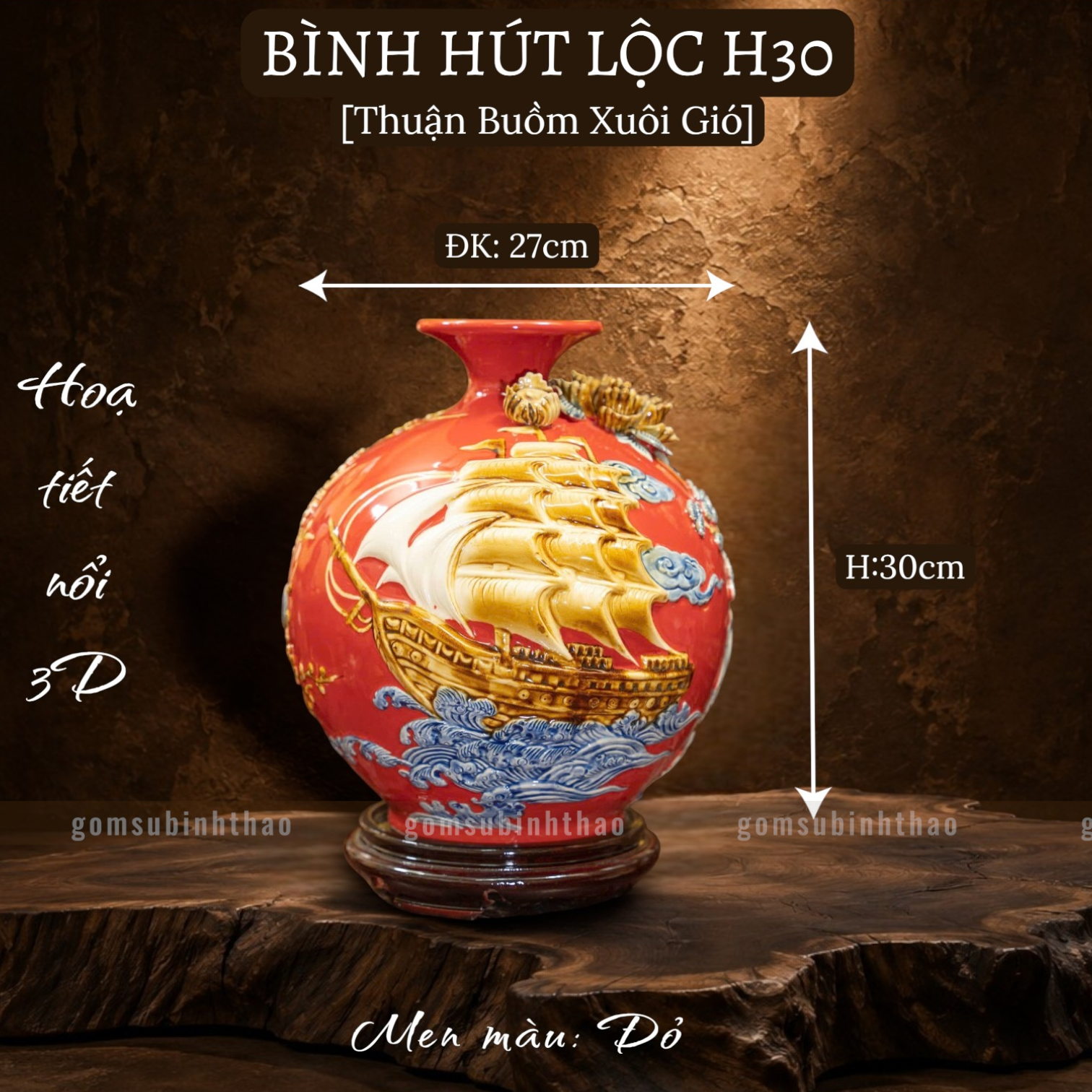  Bình hút lộc 