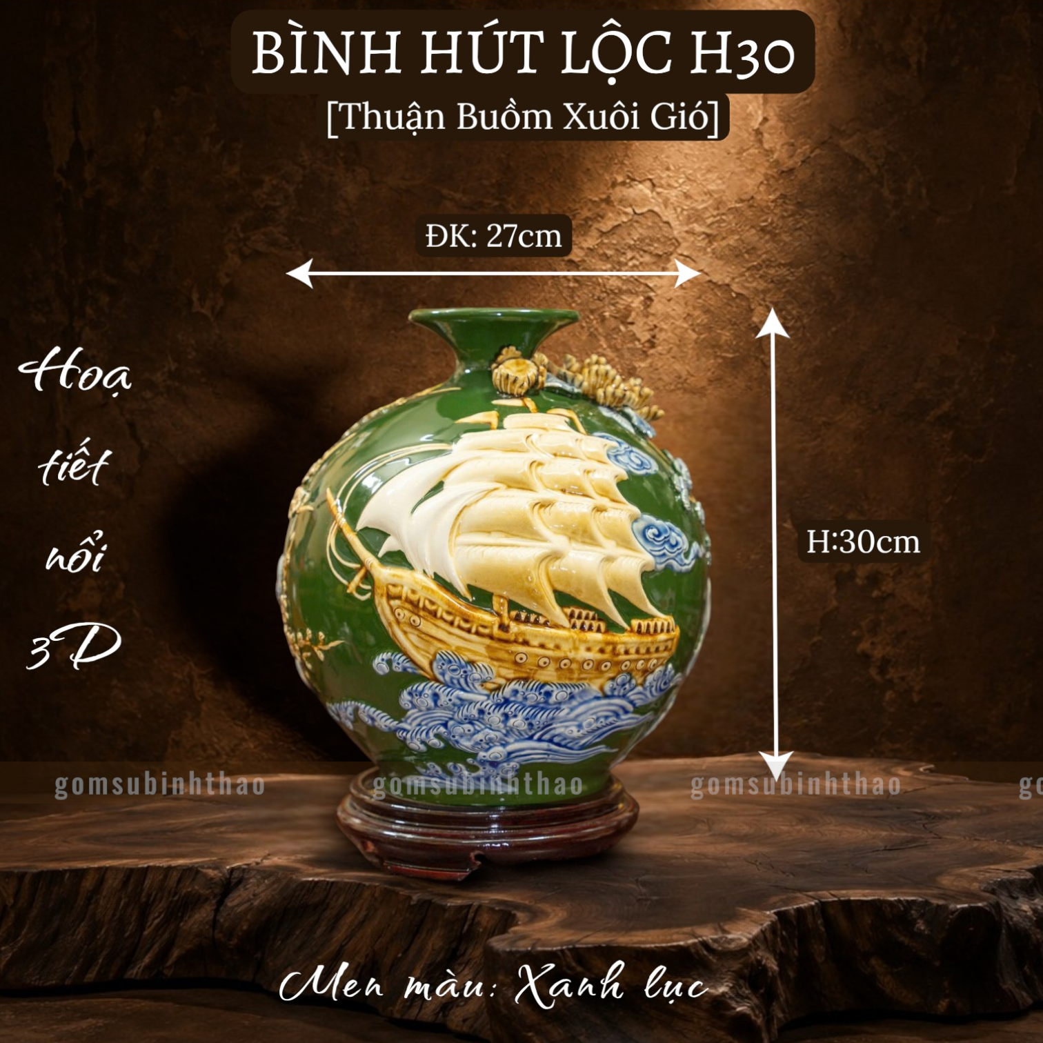  Bình hút lộc 