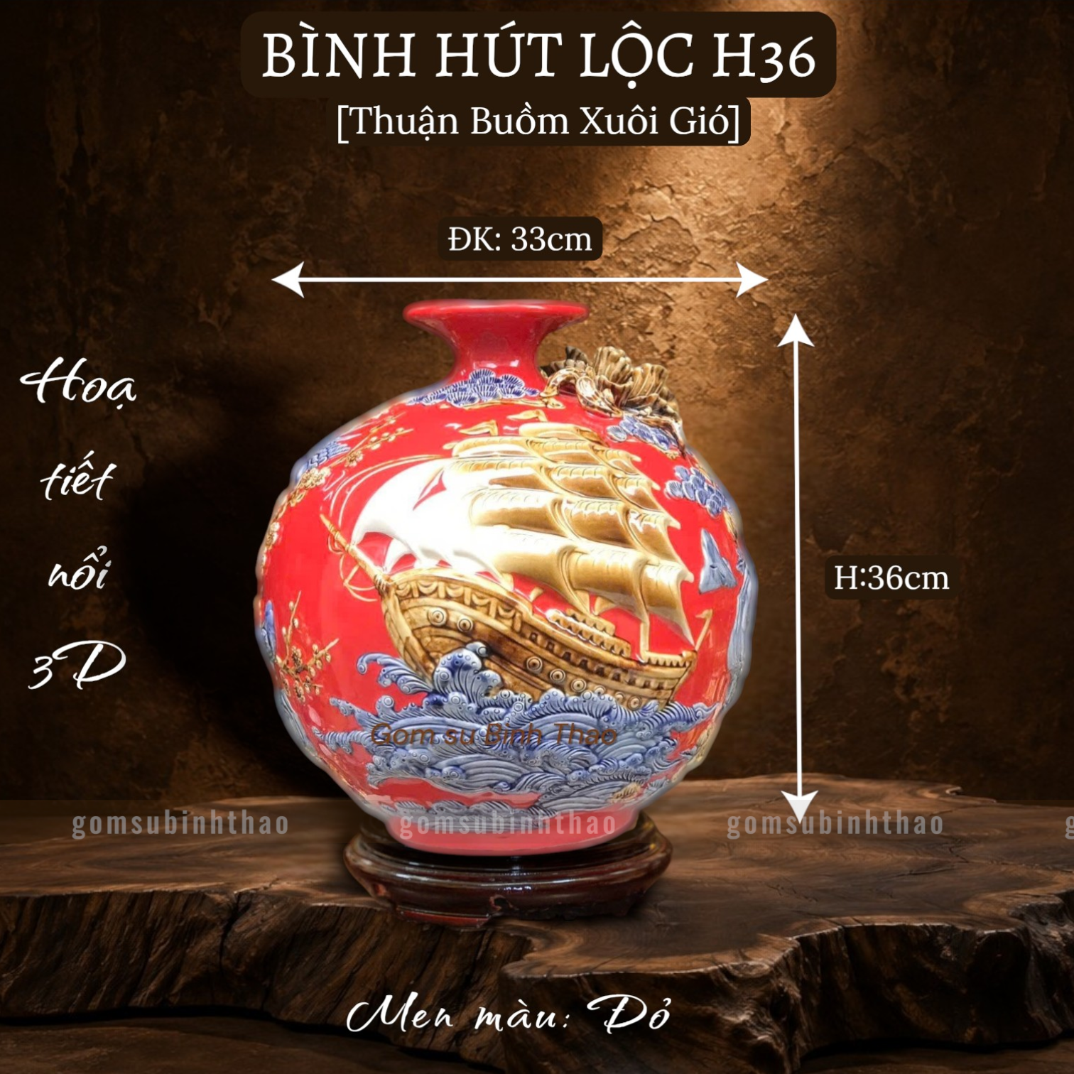  Bình hút lộc 