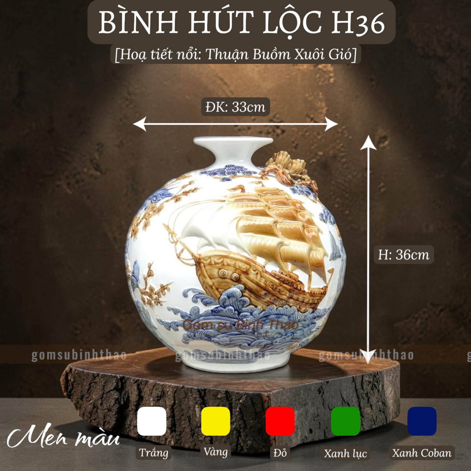  Bình hút lộc 