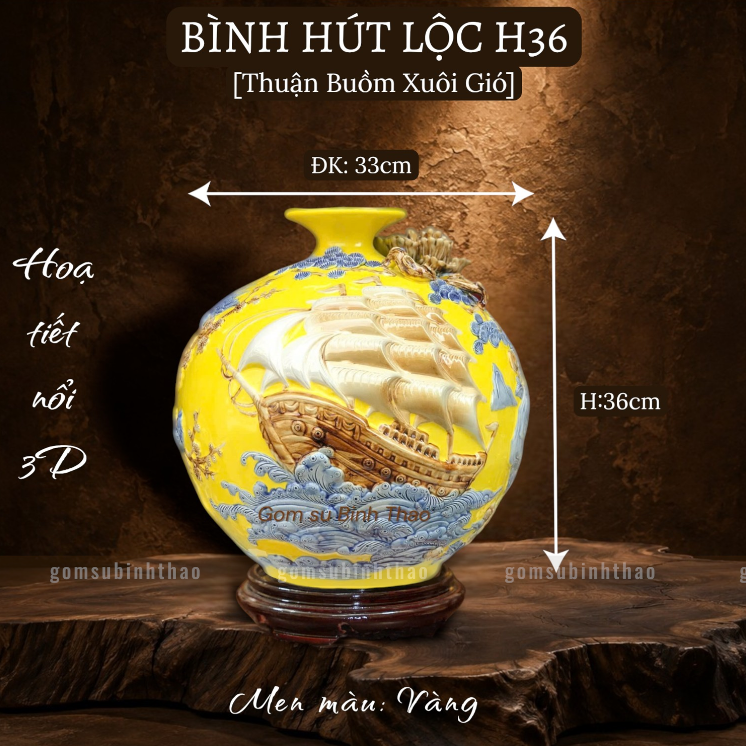  Bình hút lộc 