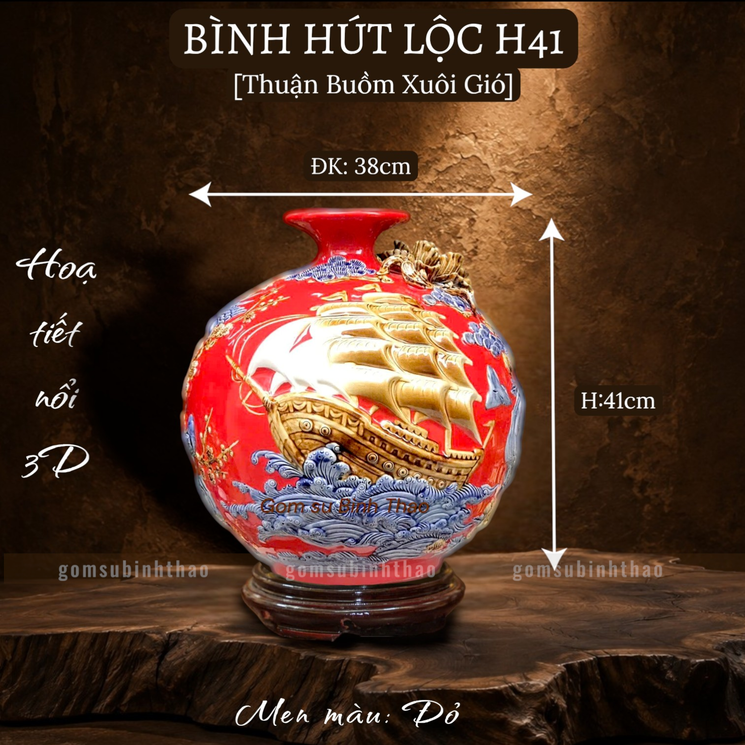  Bình hút lộc 