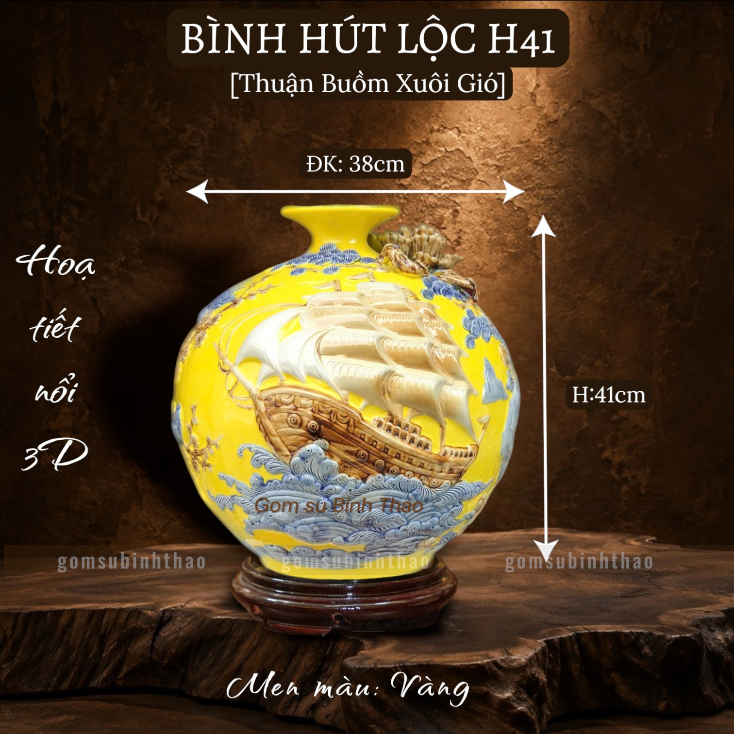  Bình hút lộc 