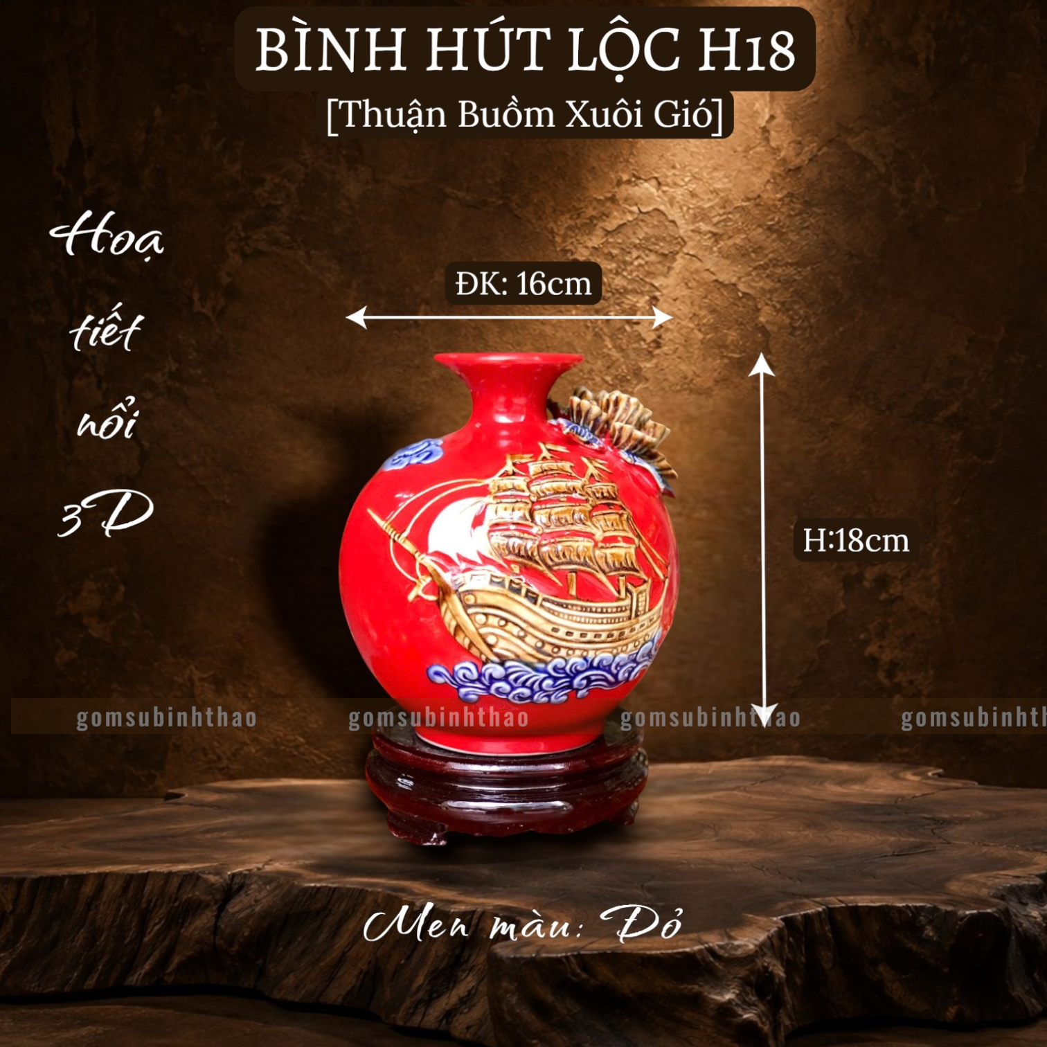  Bình hút lộc 