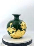  Bình hút lộc men màu họa tiết vàng 24K đắp nổi 3D 