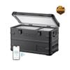 Tủ Lạnh Dã Ngoại Xe Hơi Vỏ Nhôm Đen ICECO APL35 Dual Zone (35L)
