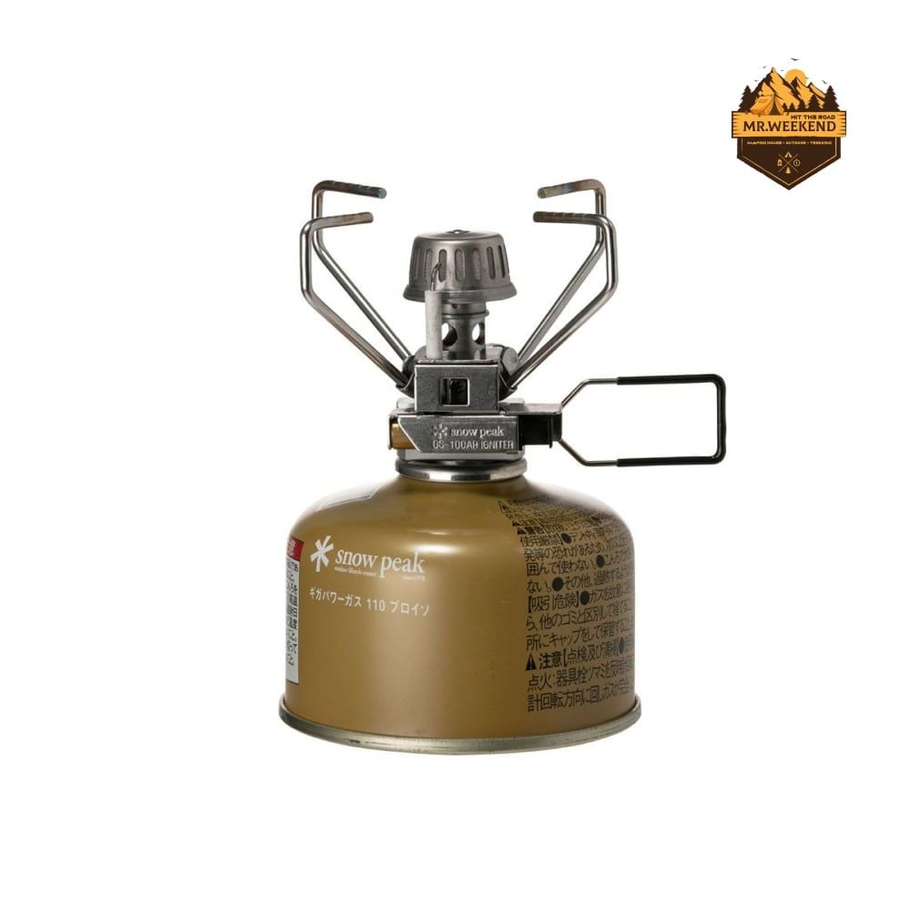 Bếp Gas Dã Ngoại Snow Peak GigaPower Stove Auto GS-100AR2
