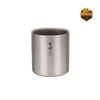 Ly Titanium 2 Lớp Snow Peak Stacking Mug Yukimine H300 TW-123