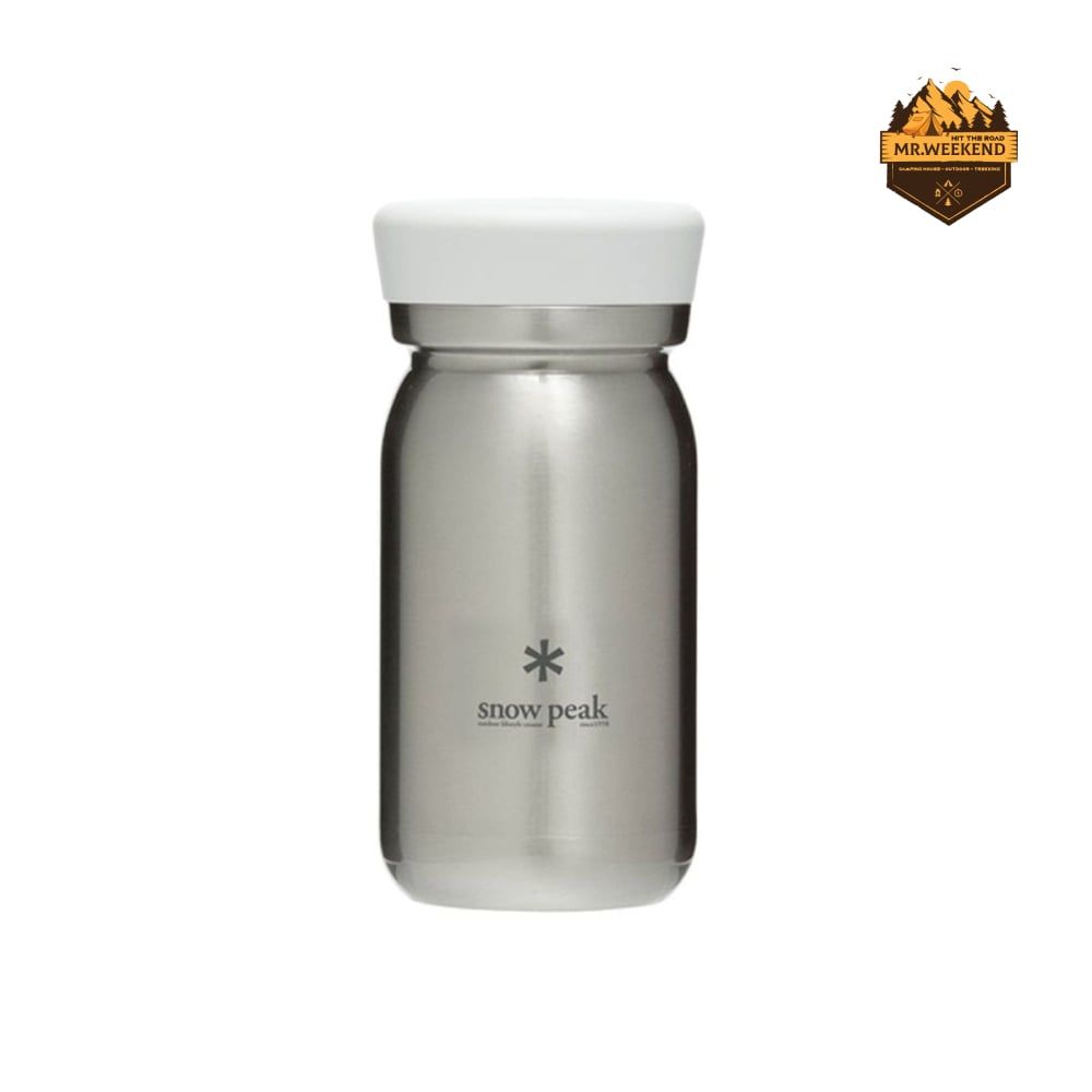 Bình Giữ Nhiệt Dã Ngoại Snow Peak Stainless Vacuum Bottle Type M350 Clear (TW-351CL)