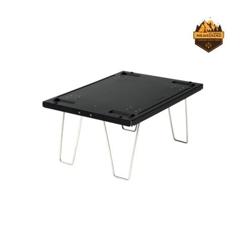 Nắp Kệ Thùng Snow Peak Shelf Container Lid Rack 25 Black FES-045-BK