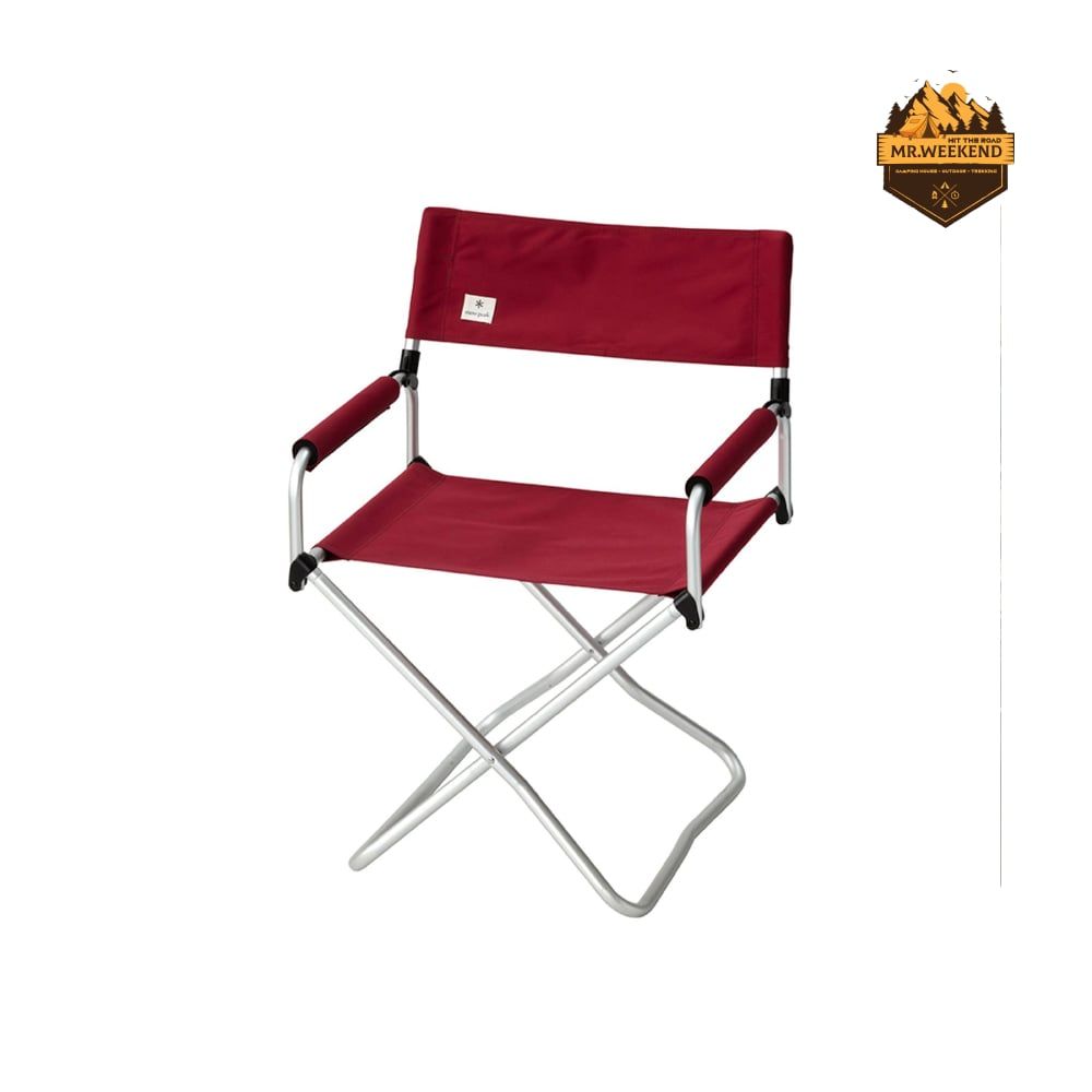 Ghế Gấp Dã Ngoại Snow Peak FD Chair Wide RD LV-077RD (Màu Đỏ)