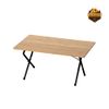 Bàn Dã Ngoại Xếp Gọn Snow Peak Single Action Low Table Light Bamboo (LV-100TL)