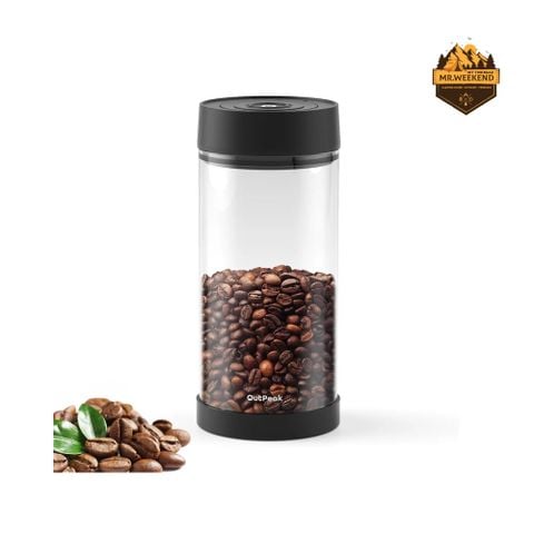 Hũ Hút Chân Không Cà Phê Thủy Tinh OutPeak 500g