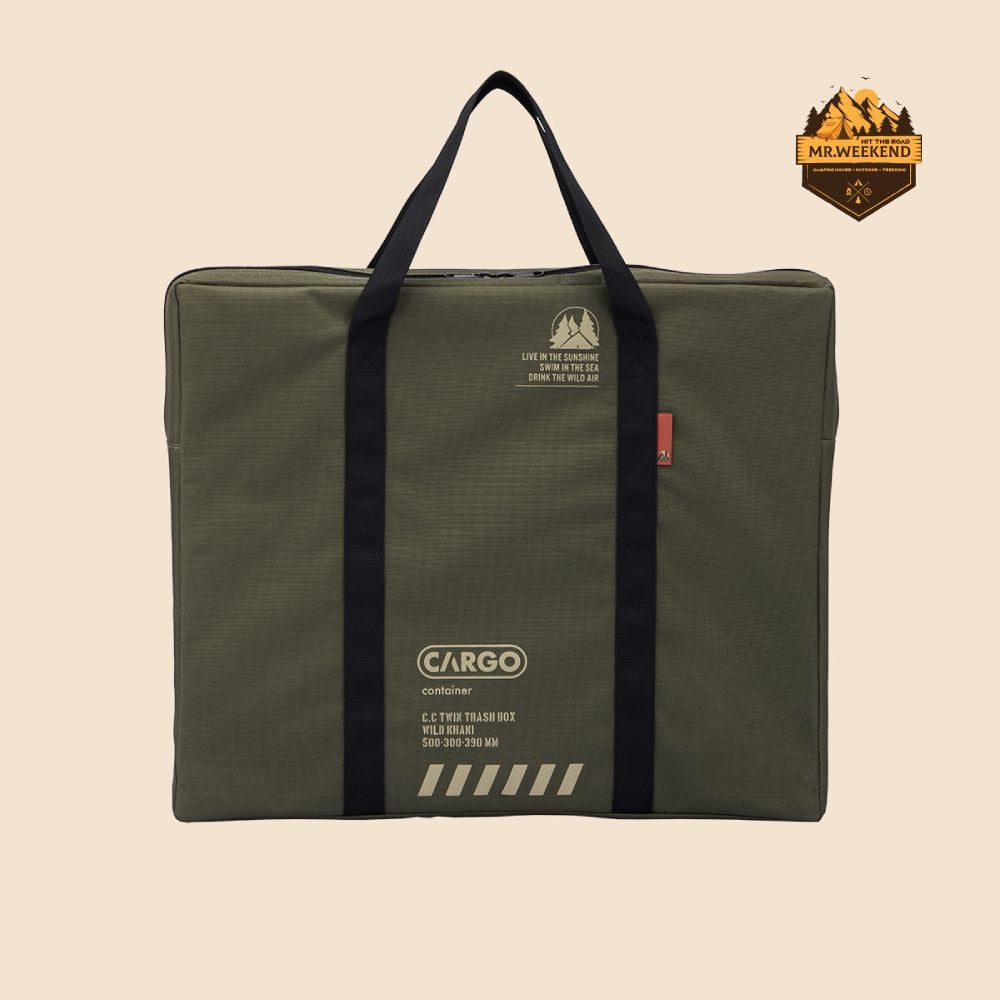 Thùng Rác Dã Ngoại Đôi Cargo Container Twin Trash Box 58L