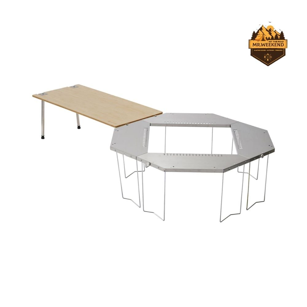 Bàn Quây Bếp Lửa Snow Peak Jikaro Table ST-050