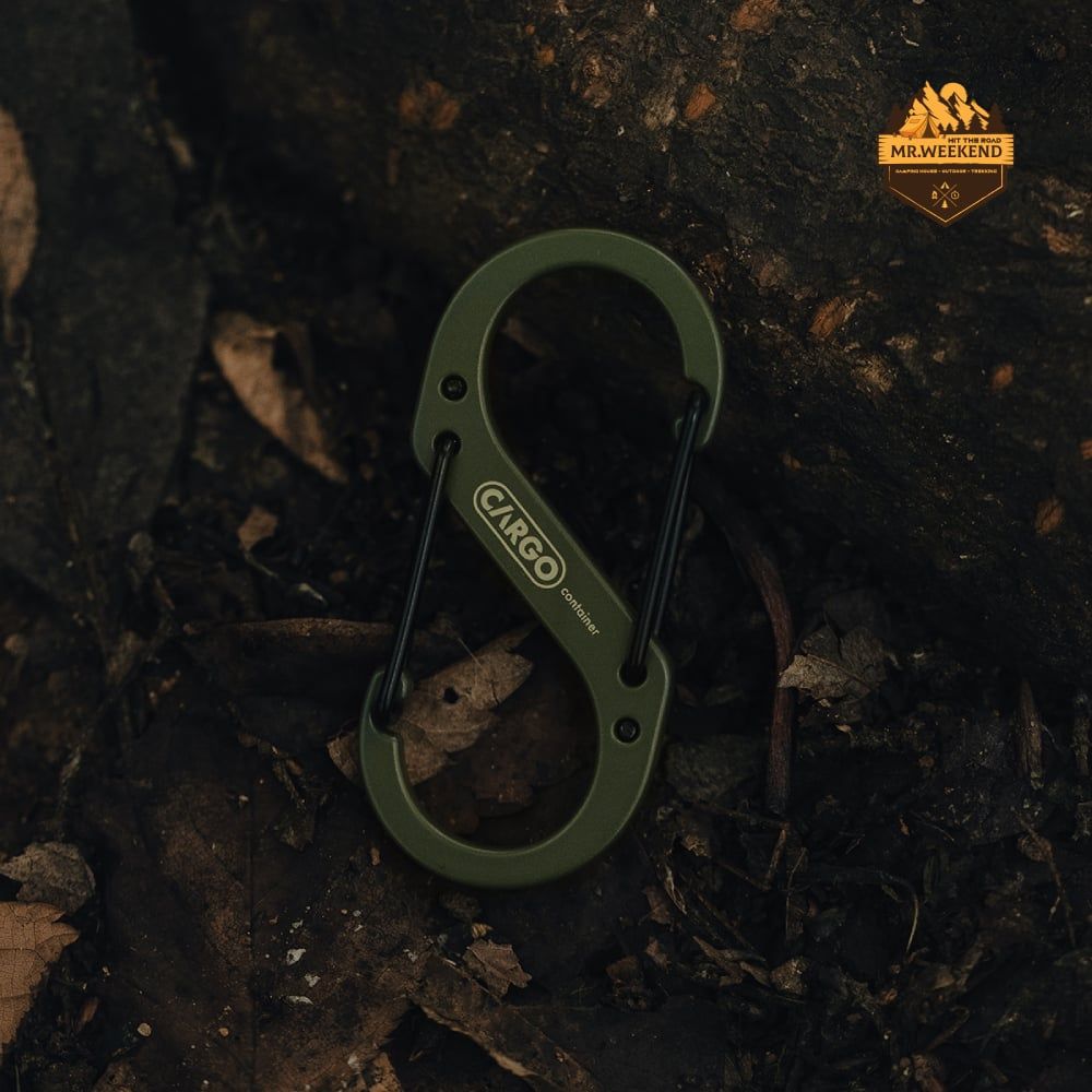 Móc Khóa Chữ S Cargo Container Hard Karabiner (Size M / L)