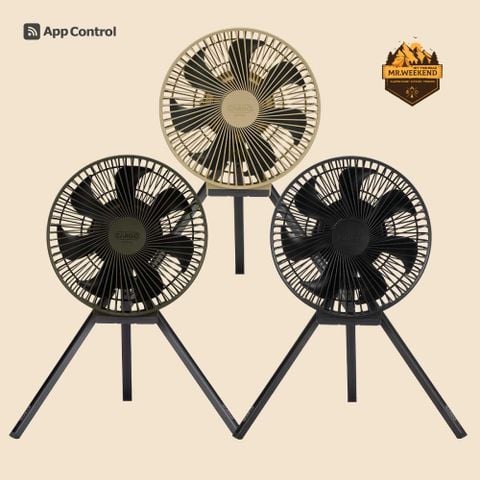 Quạt Tích Điện Dã Ngoại Cargo Container Multi Fan L
