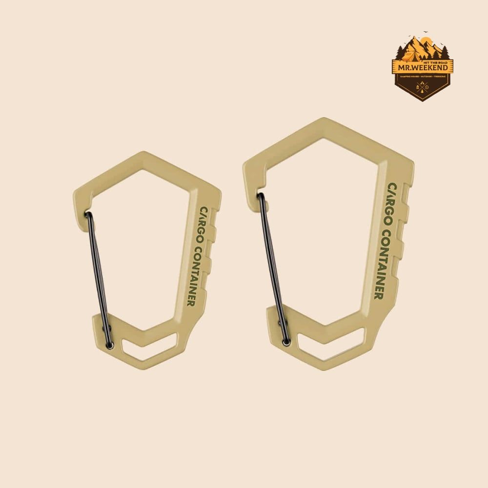 Móc Khóa Chữ D Cargo Container Hard Karabiner D (Size M / L)