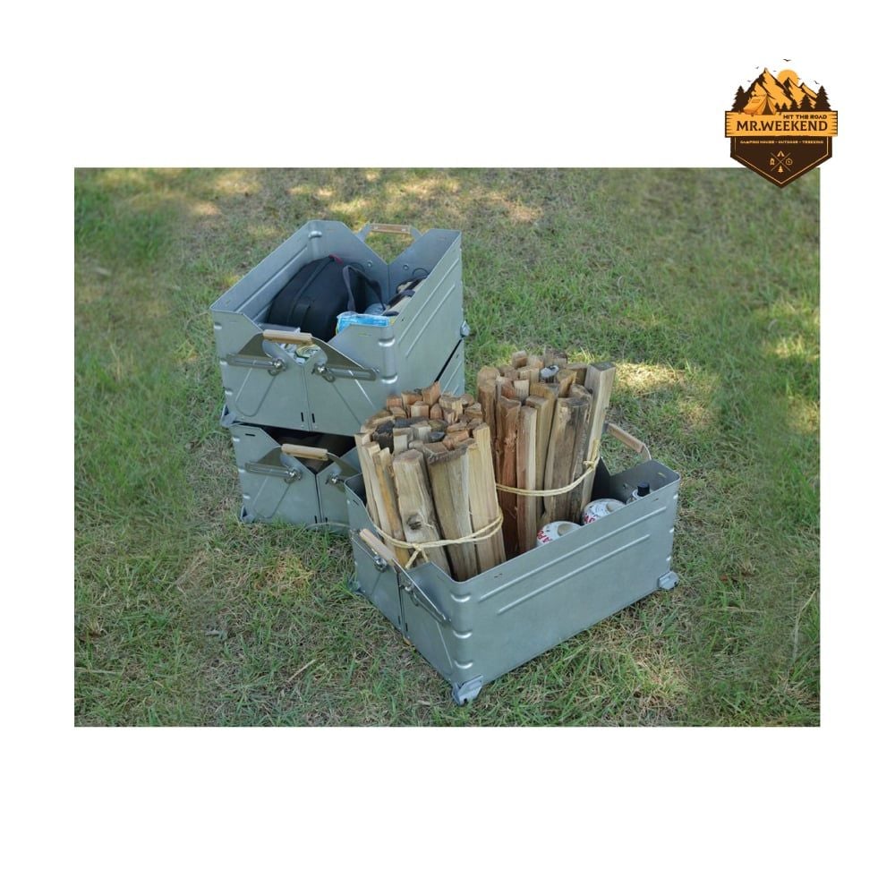 Thùng Thép Dã Ngoại Snow Peak Shelf Container 50 (UG-055G)