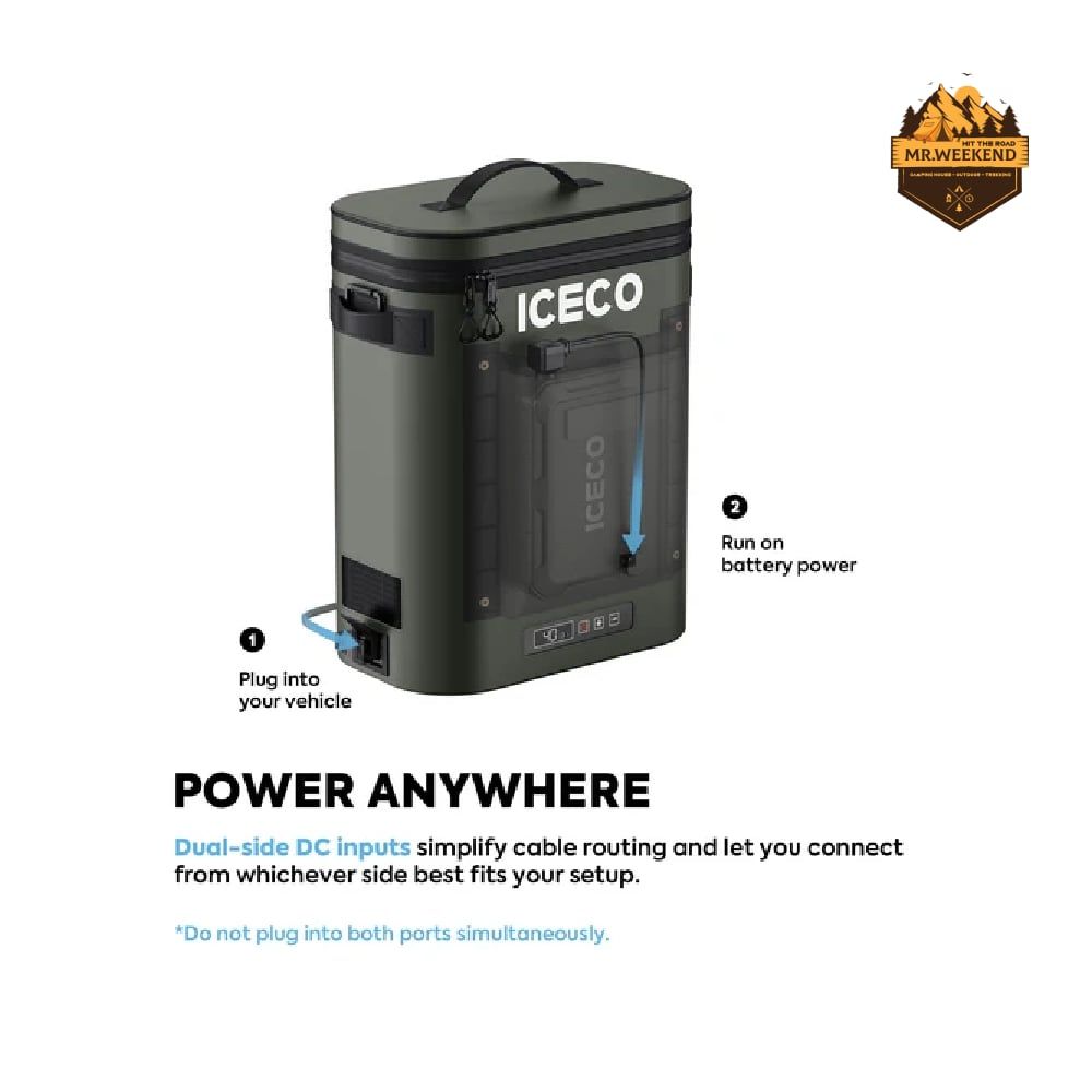 Tủ Lạnh Dã Ngoại Đeo Vai ICECO GOPACK12 Single Zone (12.8L)