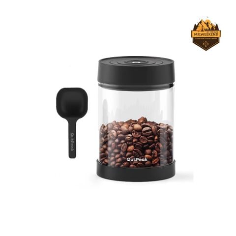 Hũ Hút Chân Không Cà Phê Thủy Tinh OutPeak 250g