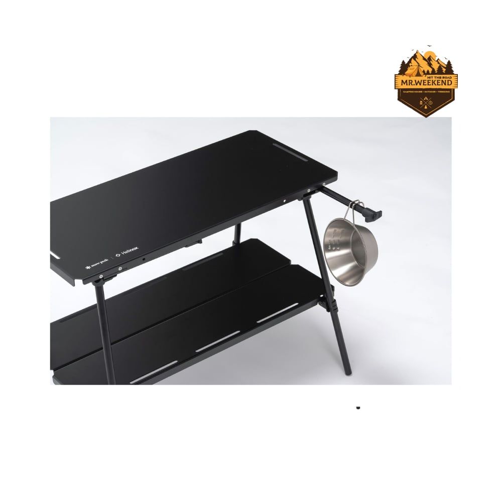 Bàn Cắm Trại Snow Peak Noga Table LV-500 – Hợp Tác Cùng Helinox