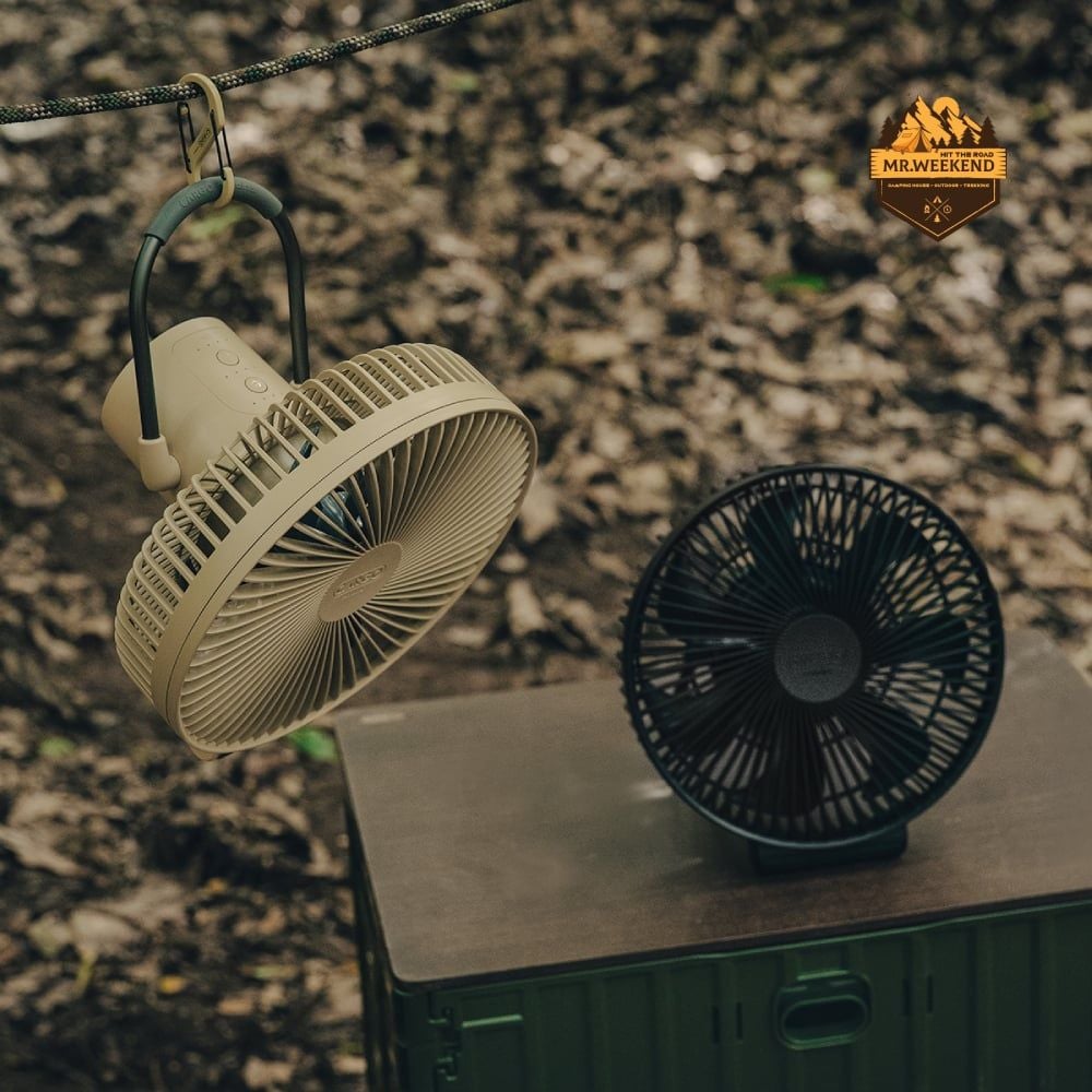 Quạt Tích Điện Dã Ngoại Cargo Container Multi Fan L
