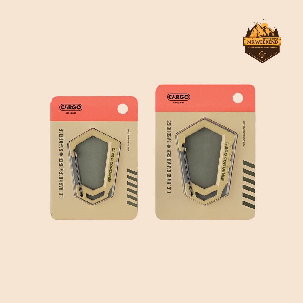 Móc Khóa Chữ D Cargo Container Hard Karabiner D (Size M / L)