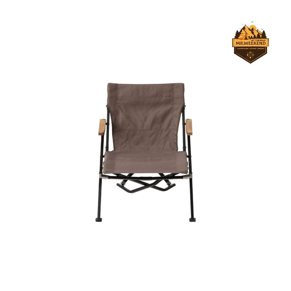 Ghế Cắm Trại Snow Peak Low Chair Short Grey LV-093GY