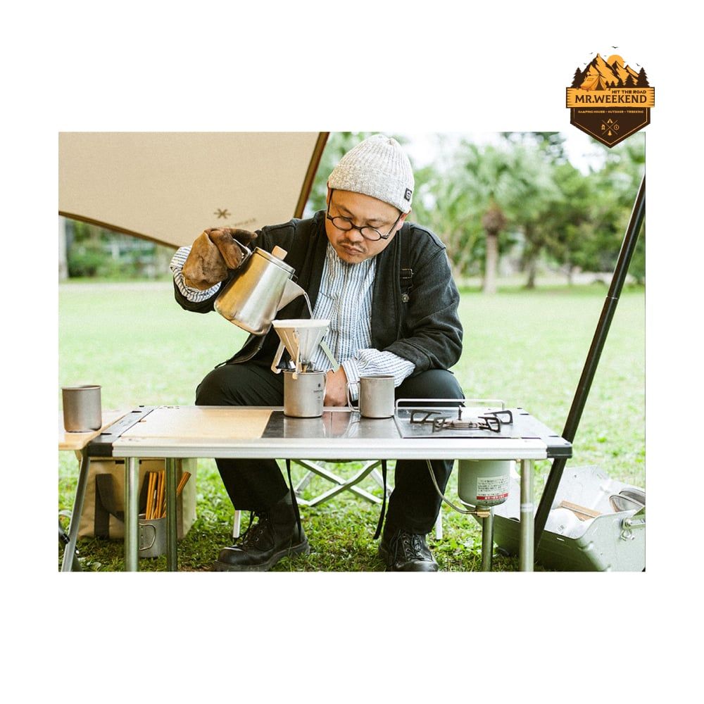 Ấm Đun Nước Dã Ngoại Snow Peak Field Barista Kettle CS-115R