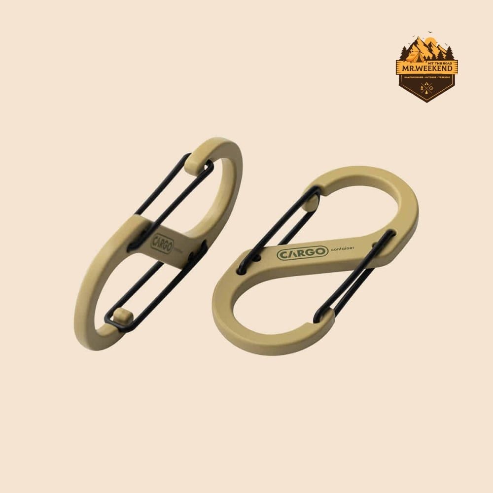 Móc Khóa Chữ S Cargo Container Hard Karabiner (Size M / L)