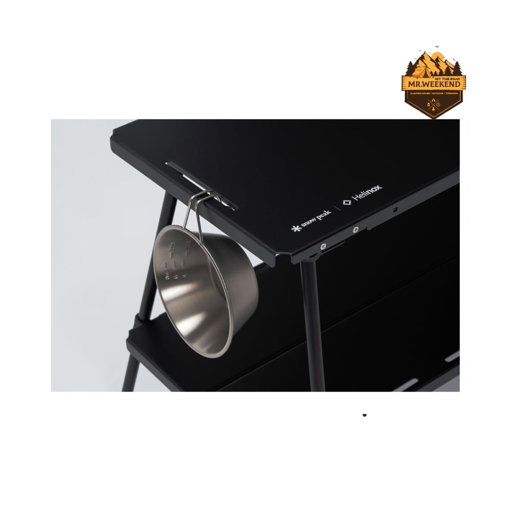 Bàn Cắm Trại Snow Peak Noga Table LV-500 – Hợp Tác Cùng Helinox