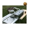 Bàn Bếp Dã Ngoại Inox Snow Peak Stainless Steel Kitchen Table (LV-310)