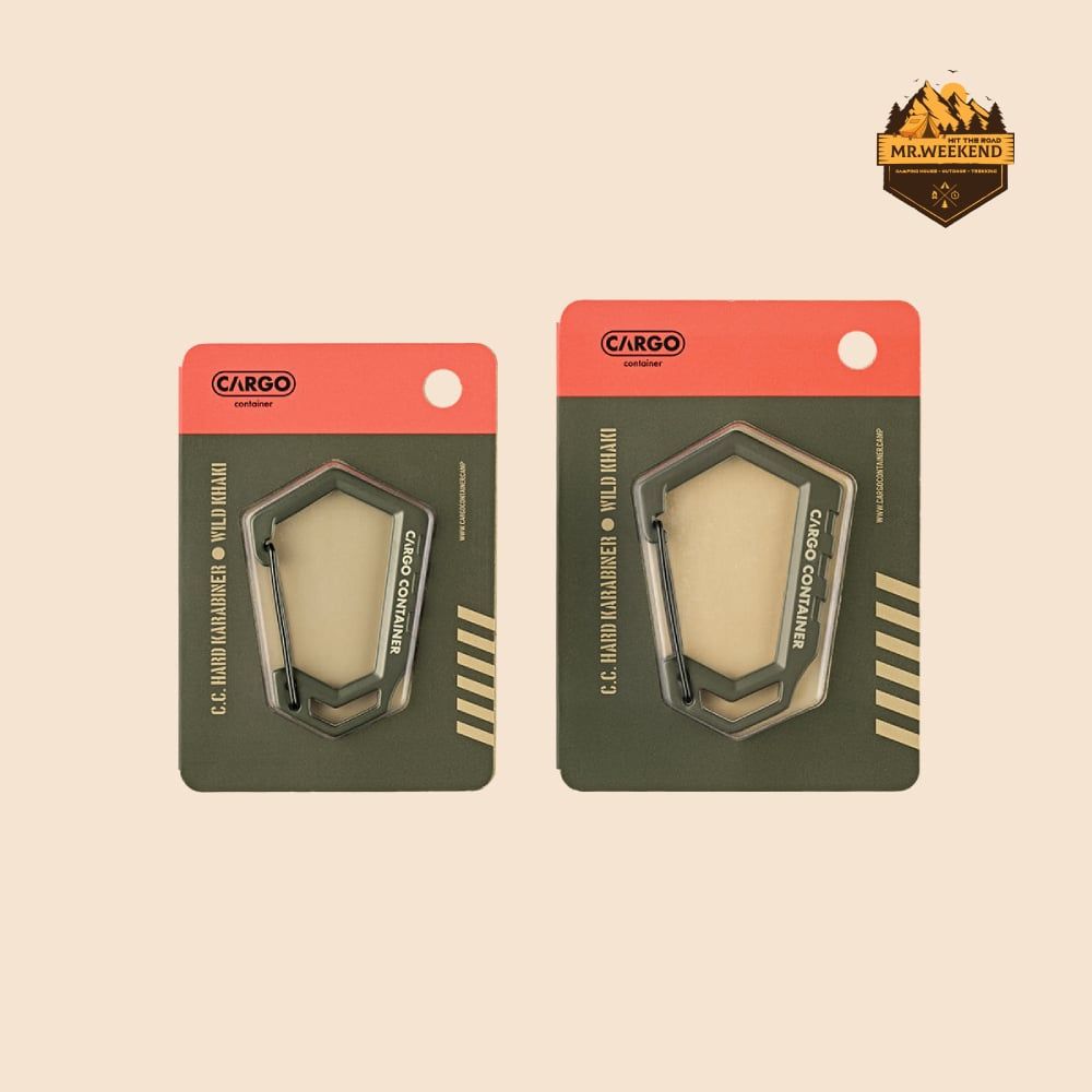 Móc Khóa Chữ D Cargo Container Hard Karabiner D (Size M / L)
