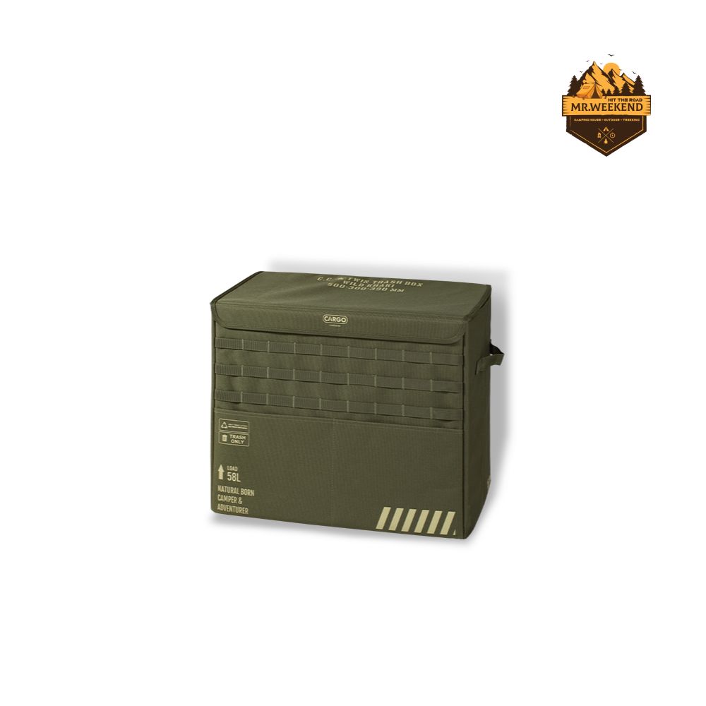 Thùng Rác Dã Ngoại Đôi Cargo Container Twin Trash Box 58L