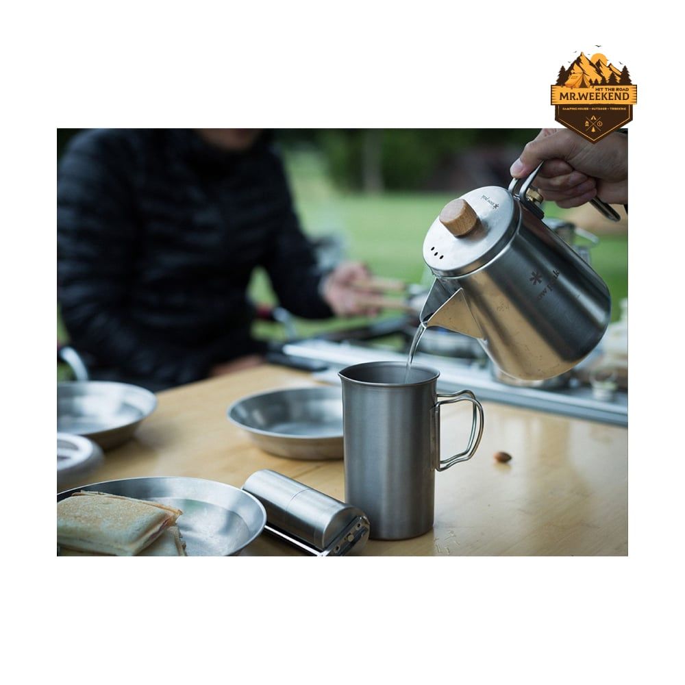 Ấm Đun Nước Dã Ngoại Snow Peak Field Barista Kettle CS-115R