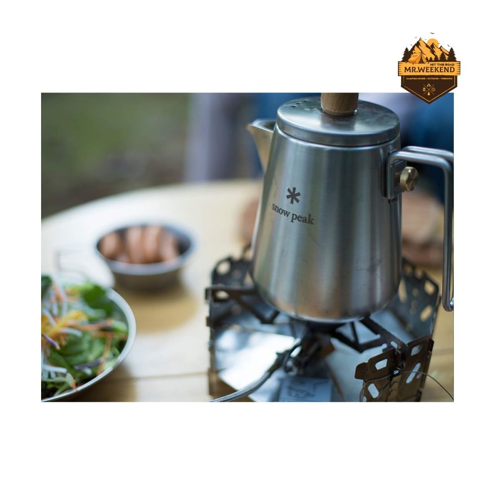Ấm Đun Nước Dã Ngoại Snow Peak Field Barista Kettle CS-115R