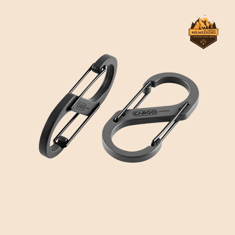 Móc Khóa Chữ S Cargo Container Hard Karabiner (Size M / L)
