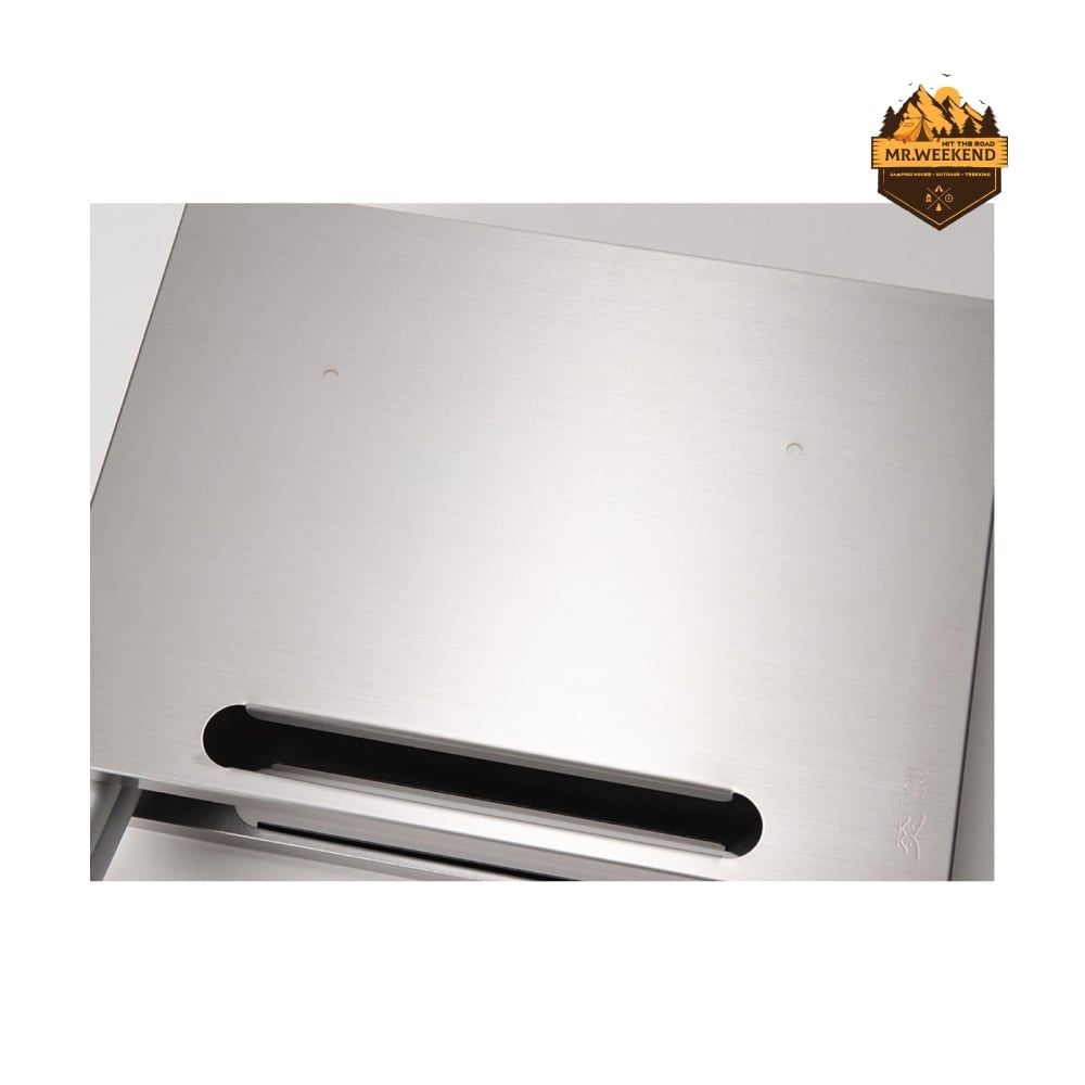 Bàn Inox Chịu Nhiệt Dã Ngoại Snow Peak TAKIBI My Table LV-039