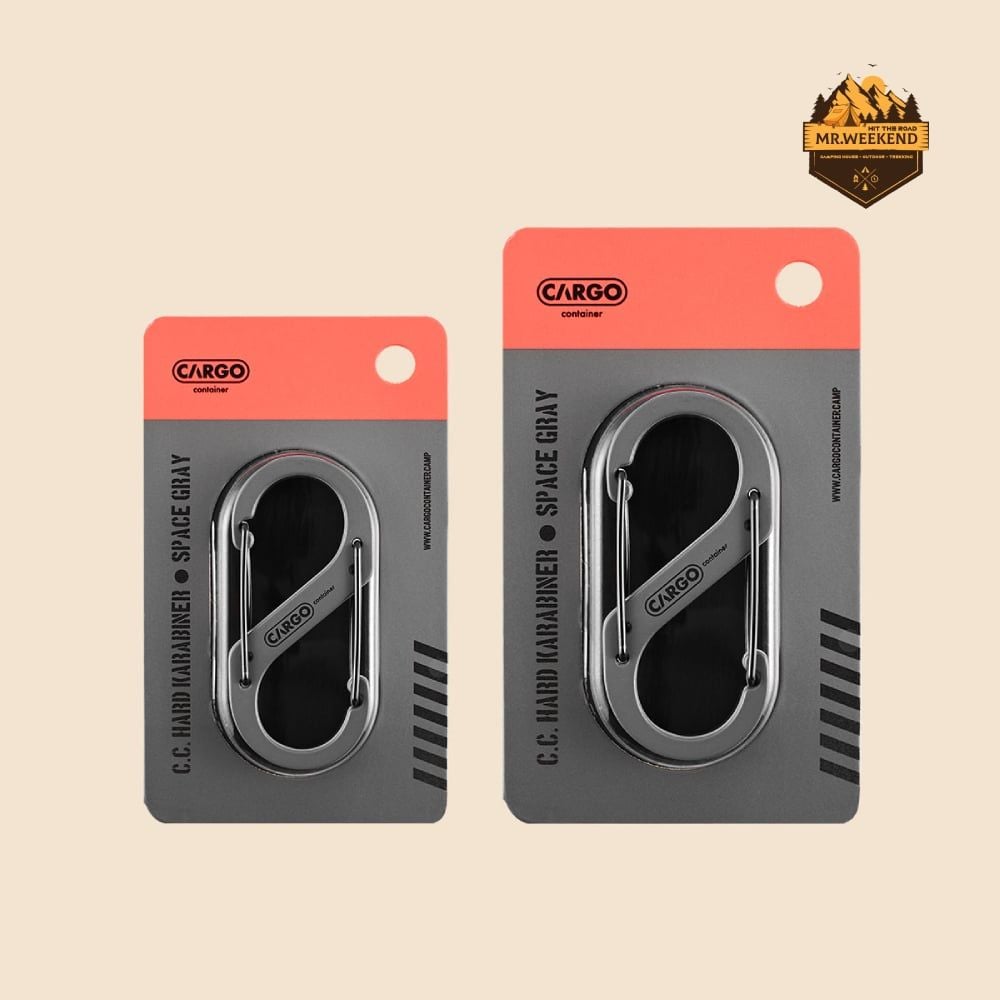 Móc Khóa Chữ S Cargo Container Hard Karabiner (Size M / L)