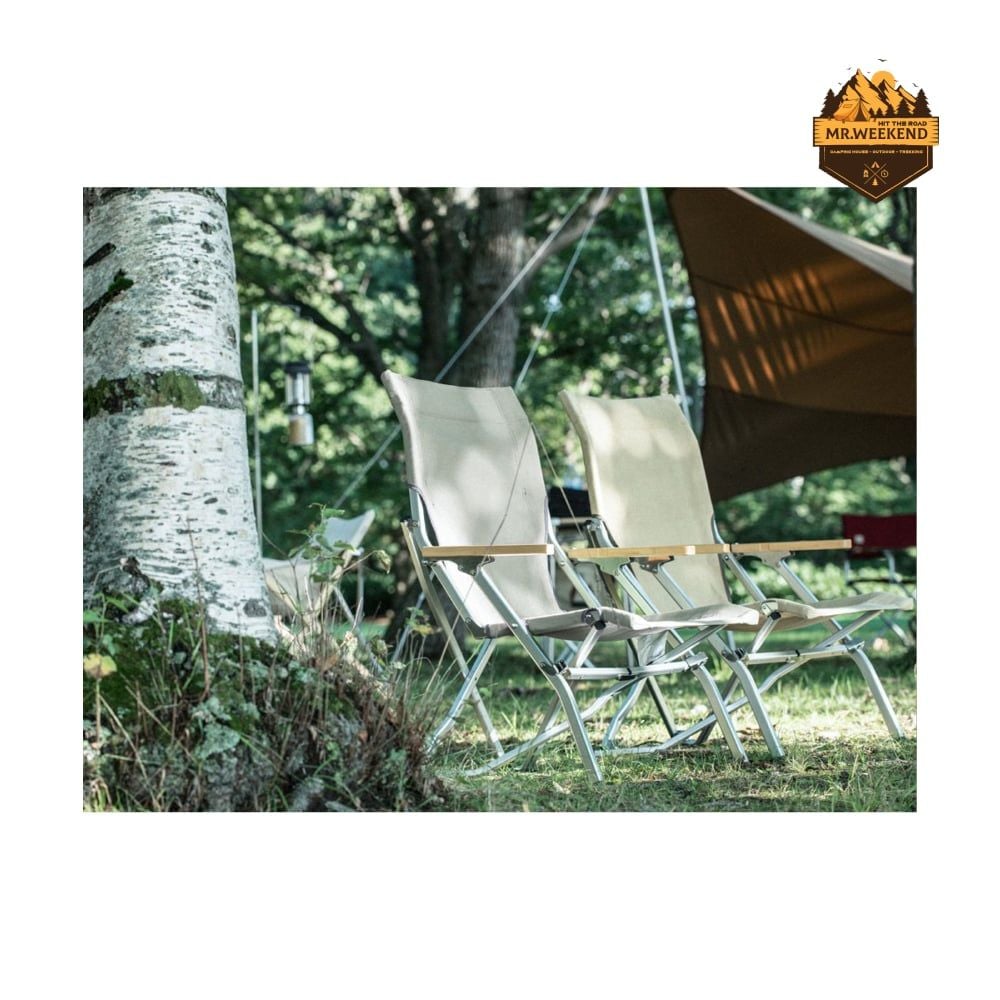 Ghế Dã Ngoại Snow Peak Low Chair 30 Khaki LV-091KH
