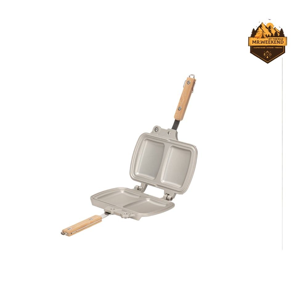Khuôn Kẹp Bánh Mì Dã Ngoại Snow Peak Hot Sandwich Maker Tramezzino (GR-009R)